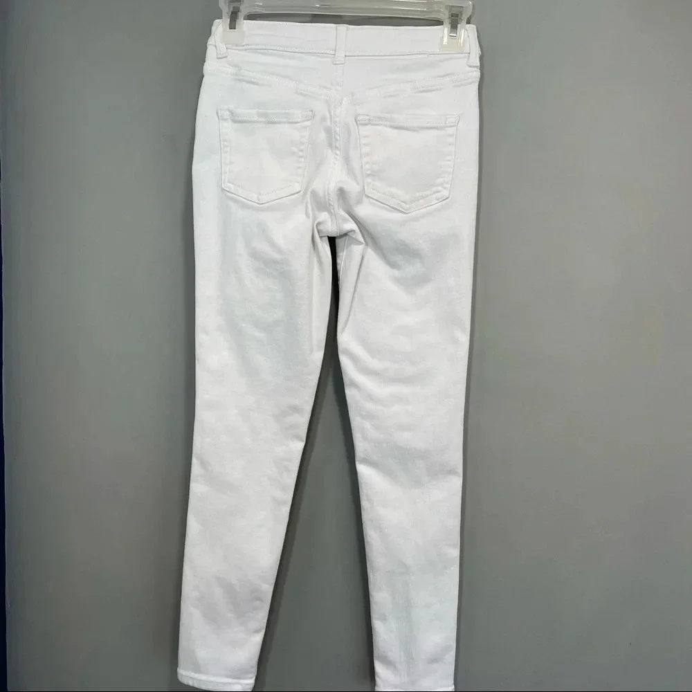 Cat & Jack Skinny White Jeans Girls size 12 - Picture 5 of 7